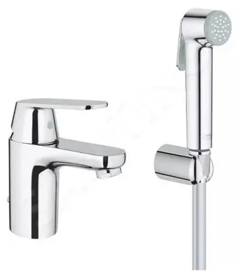 Produktbild von Grohe Eurosmart Cosmopolitan - Waschtisch-Einhebelmischer Hygienica, Chrom 23125000