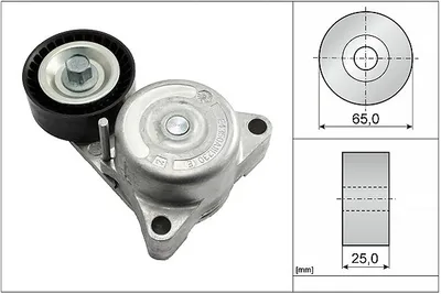 Produktbild von INA 534 0638 10 Spannarm Keilrippenriemen passend für MERCEDES-BENZ E-Klasse Limousine (W212) E-Klasse T-modell (S212) M-Klasse (W166) E-Klasse Coupe