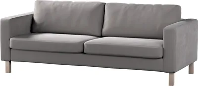 Produktbild von Dekoria Bezug für Karlstad Schlafsofa, taupengrau, Bezug für Karlstad 3-Sitzer ausklappbar