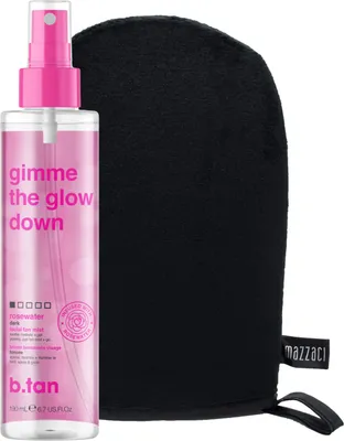 Image de B.Tan Gimme The Glow Down Brume autobronzante + Gant