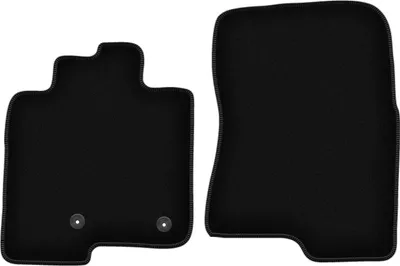 Image de Wielganizator Tapis avant de sol velours sur-mesure pour Mitsubishi Pajero IV (2006-2018, krótki) noir, jeu 2 pièces, fixations