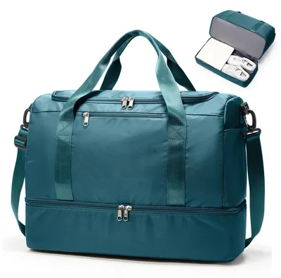 Image de Solidchoice - Grande sac de voyage pour femmes, avec de nombreux compartiments et un compartiment à chaussures