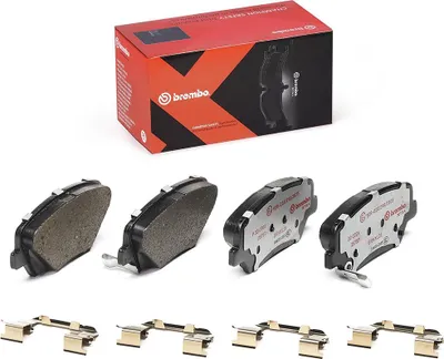 Produktbild von BREMBO Bremsbeläge Satz Vorne für HYUNDAI Santa Fé III (DM) P 30 070X