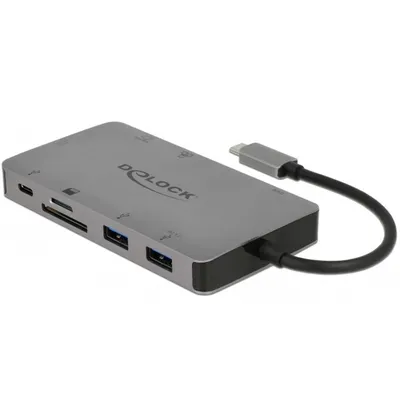 Immagine prodotto di DELOCK Dockingstation 4K USB Type-C - HDMI/VGA/USB3.1