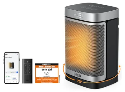 Produktbild von Dreo Heizlüfter mit 1500W PTC: Effiziente Wärme für jeden Raum