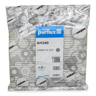 Produktbild von PURFLUX AH340 Innenraumfilter Pollenfilter für NISSAN Qashqai / Qashqai +2 I (J10, NJ10) X-TRAIL (T31) Qashqai / Qashqai+2 I Van (J10, JJ10E)