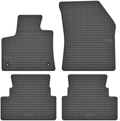 Zdjęcie produktu dla Dywaniki gumowe do Peugeot / Opel 3008 II / Grandland X 2016-2024 / 2017-2024 (crossover/SUV) – 4 szt., czarne, dopasowane