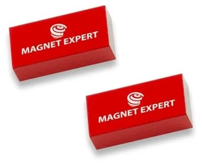 Alnico-Stabmagnete, 2 Stück, 10x5x20 mm, 0,1 kg Zugkraft