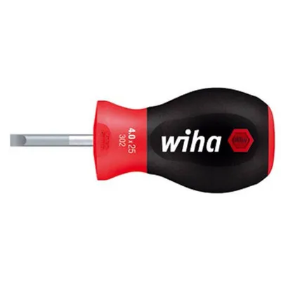 Zdjęcie produktu dla Wkrętak Wiha z rowkiem 4 mm SoftFinish krótki 26964