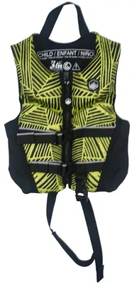 Produktbild von LIQUID FORCE Kids Wakeboard Weste Fury Child Cga  (13-23 Kg) grn / blk