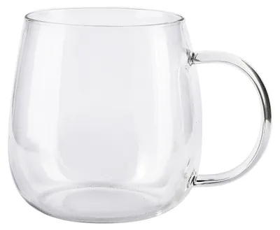 Obrázek produktu pro Pohár z borosilikátového skla Peter CLEAR 7,5 × 11,5 × V 9,5 cm, čirý, 1 ks