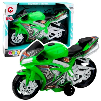 Immagine prodotto di Racing Motorrad Racer Drive Lights Sounds Grün