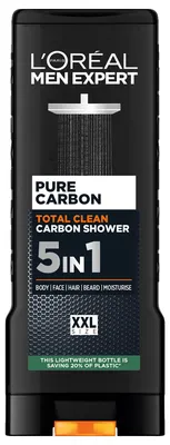 Immagine prodotto di Loreal Uomo Expert Pure Carbon Gel Doccia 5 In 1 400ml