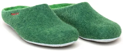 Produktbild von Magicfelt Filz Pantoffeln Aus feinster, handgelesener Schurwolle, Mit Ledersohle, Natürliche Materialien