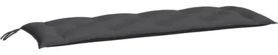 Obrázok produktu pre vidaXL Záhradná lavica Anthracite 150x50x7 cm Oxford Fabric