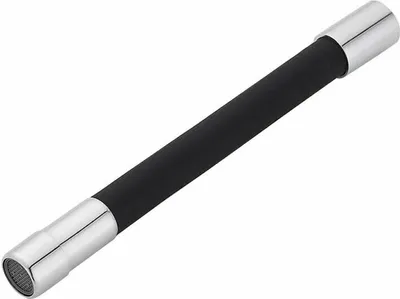 A product shot of a faucet extension.