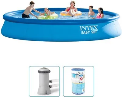 Obrázok produktu pre Bazén Intex Easy Set Ø 457 x 84 cm s filtračným čerpadlom a filtrom