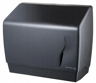 Produktbild von Bisk Wandmontage Papierhandtuchspender Schwarz 07675
