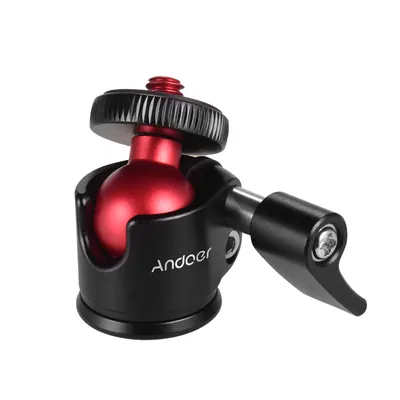 Obrázek produktu pro Andoer Mini kulová hlava stativu 360 stupňů otočná pro digitální zrcadlovku