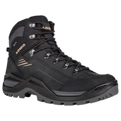 Zdjęcie produktu dla LOWA RENEGADE EVO GTX MID, Męski, Dorosły, Czarny, Piaskowy, Buty outdoorowe, Chodzenia, Wędrówki, Trekking, Niemiecki