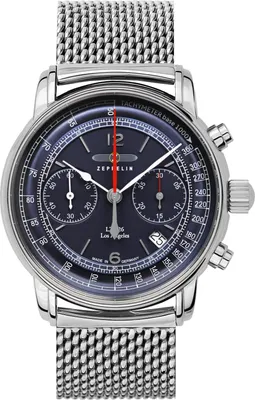 Zeppelin 8614M-3 Herrenuhr Automatik Chronograph LZ126 Los Angeles 1