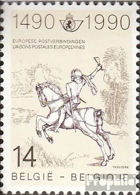Produktbild von Briefmarken Belgien 1990 Mi 2402 (kompl.Ausg.) postfrisch Postverbindungen in Europa