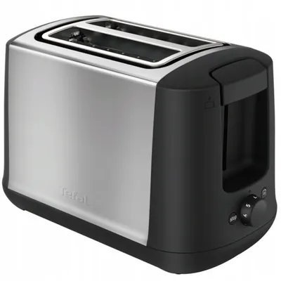 Produktbild von Tefal TT340830 Toaster 7 2 Scheibe(n) 850 W Schwarz, Edelstahl