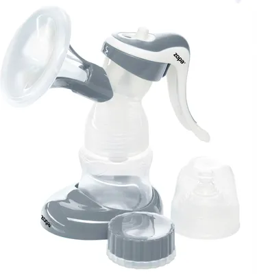 Produktbild von ZOPA Handmilchpumpe Basic Grau