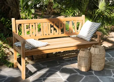 Produktbild von Gartenbank Lieblingsplatz aus Teakholz 150x89x66cm