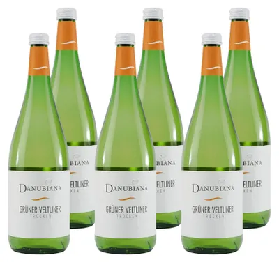 Produktbild von Danubiana Grüner Veltliner -trocken- (6 x 1,0L)