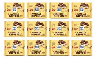 Produktbild von 12x Ritter Sport Vanille Kipferl 100g