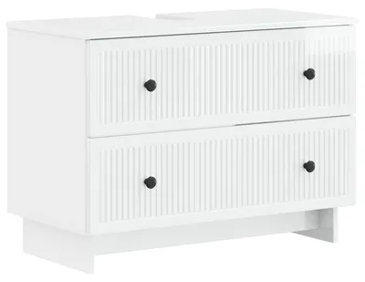 Productafbeelding van vidaXL Wastafelmeubel EDE, hoogglanzend wit, 82 x 41 x 59 cm