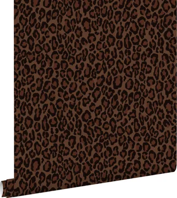 Produktbild von ESTAhome Tapete Leopardenmuster Dunkelbraun 50 x 900 cm
