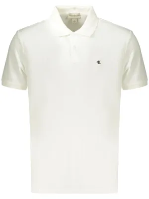 Immagine prodotto di Elegante polo da uomo bianca con ricamo – Vestibilità classica
