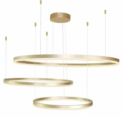 Produktbild von AZzardo AZ4708 Hängelampe HALO 100+80+60 Gold