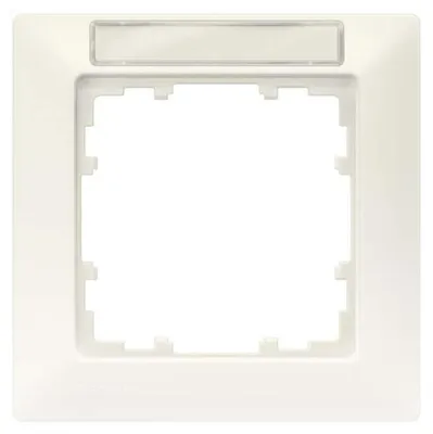 Obrázek produktu pro Rám jednoduchý 80x80mm ti/š - Rámeček 1krát bílá 5TG2551-1