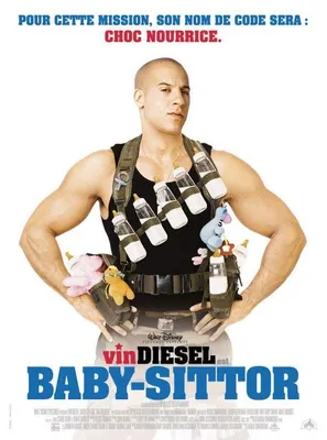 Obrázok produktu pre Baby-Sittor – Vin Diesel – 116 x 158 cm – Originálny filmový plagát
