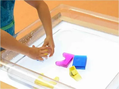 Obrázek produktu pro Masterkidz akrylová nádoba na vodu a písek - čtvercová