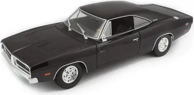 Produktbild von Maisto Dodge Charger R/T 1969 1:18 schwarz