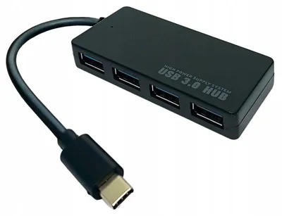 Obrázek produktu pro IN USB-C 3.1 HUB na 4x USB 3.0 Ultra tenký