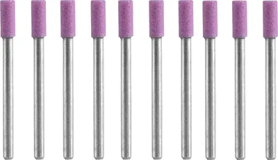 Produktbild von 50-teiliges Set Schleifscheiben-Schärfschaft-Rotationswerkzeuge mit 4-mm-Schleifsteinkopf