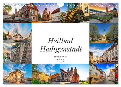 Produktbild von Heilbad Heiligenstadt Impressionen (Wandkalender 2027 DIN A4 quer), CALVENDO Monatskalender