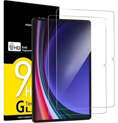 Immagine prodotto di Due protezioni per lo schermo compatibili con Samsung Galaxy Tab S10 Lite / S10 FE, Tab S9 / S9 FE da 11 pollici, durezza 9H, qualità HD, ultra-trasparenti (0,33 mm)