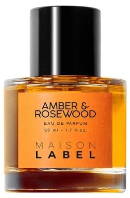 Image de MAISON LABEL - Amber & Rosewood Edp 50 ml