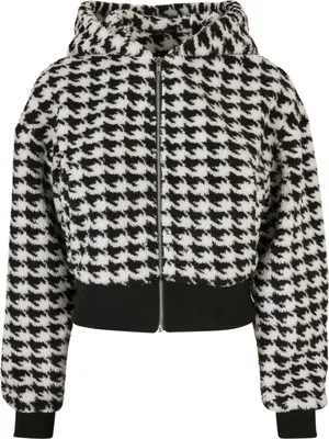 Produktbild von Urban Classics Ladies - Short Oversize Sherpa Jacke - 5XL