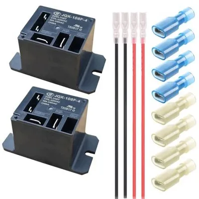 Zdjęcie produktu dla Przekaźnik mocy 30A 220V spst relay ac zestaw 2 sztuki