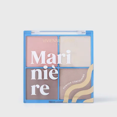Obrázok produktu pre Vivienne Sabo - Púdrová paletka na kontúrovanie tváre - MARINIÈRE 01