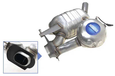 Immagine prodotto di Silenziatore di scarico originale per Audi A6 C7 4G, A7 4G, dal 2015, lato destro