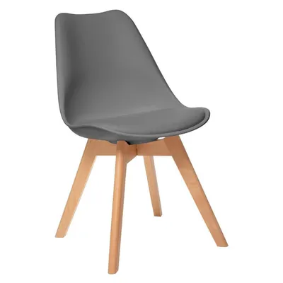 Produktbild von Stuhl "baya" beine buche schiefergrau  - Atmosphera créateur d'intérieur