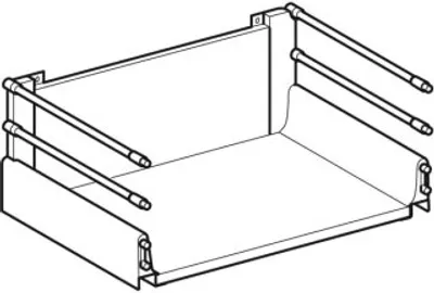 Produktbild von Geberit 243910001 Schublade für Unterschrank für WT